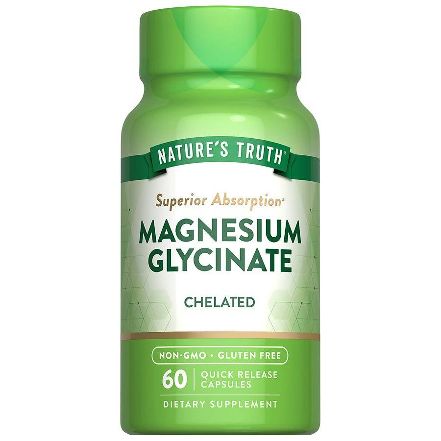 商品Nature's Truth|Magnesium Glycinate Capsules,价格¥119,第1张图片