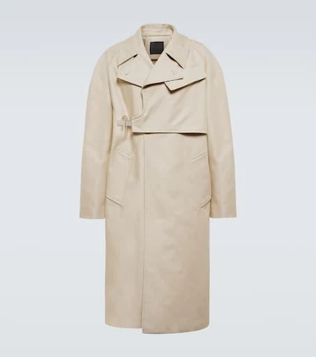 商品Givenchy|U-lock cotton twill trench coat,价格¥19878,第1张图片
