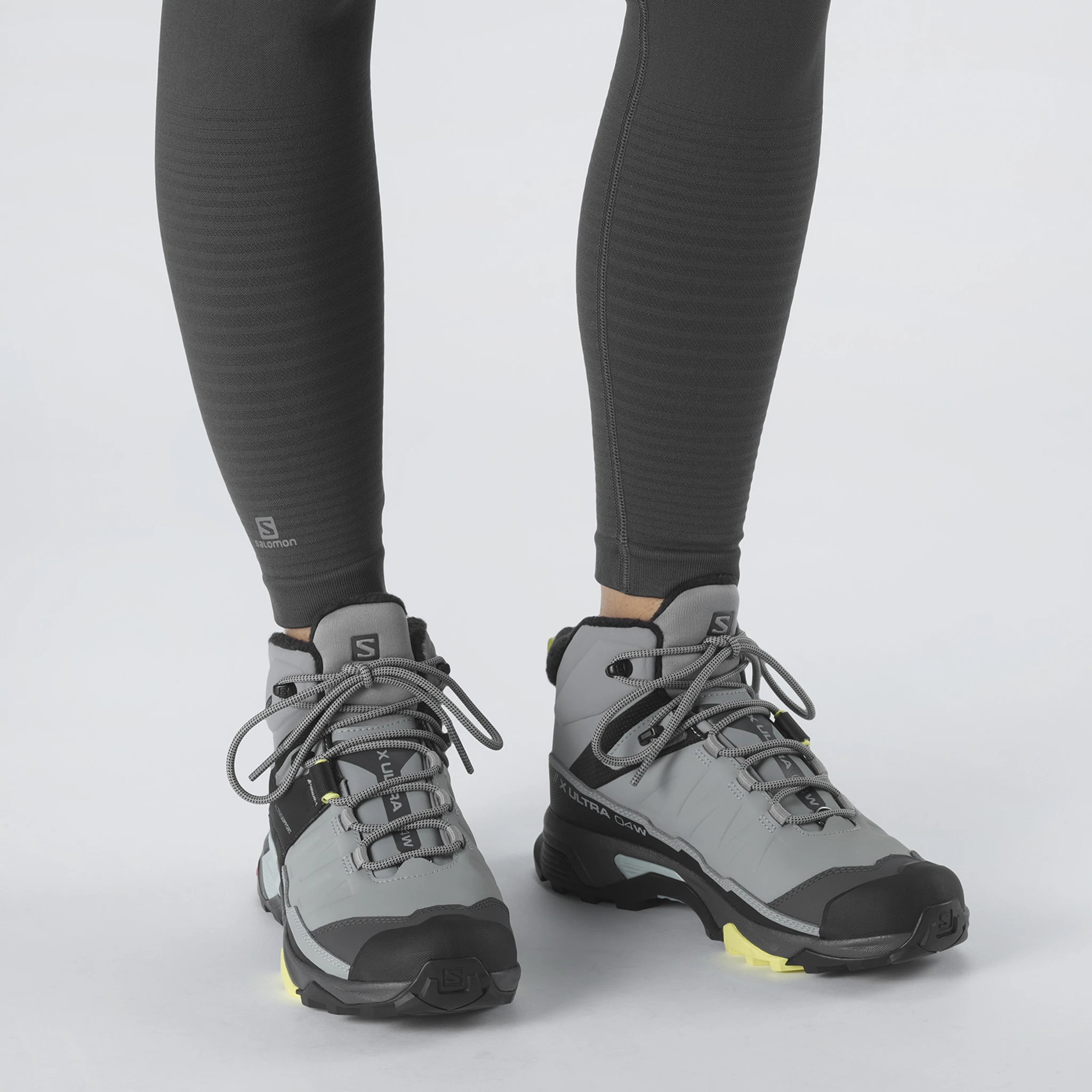 商品【商品预售7天】 Salomon|Salomon 女士高山靴 11849541STYLE 灰色,价格¥845 描述