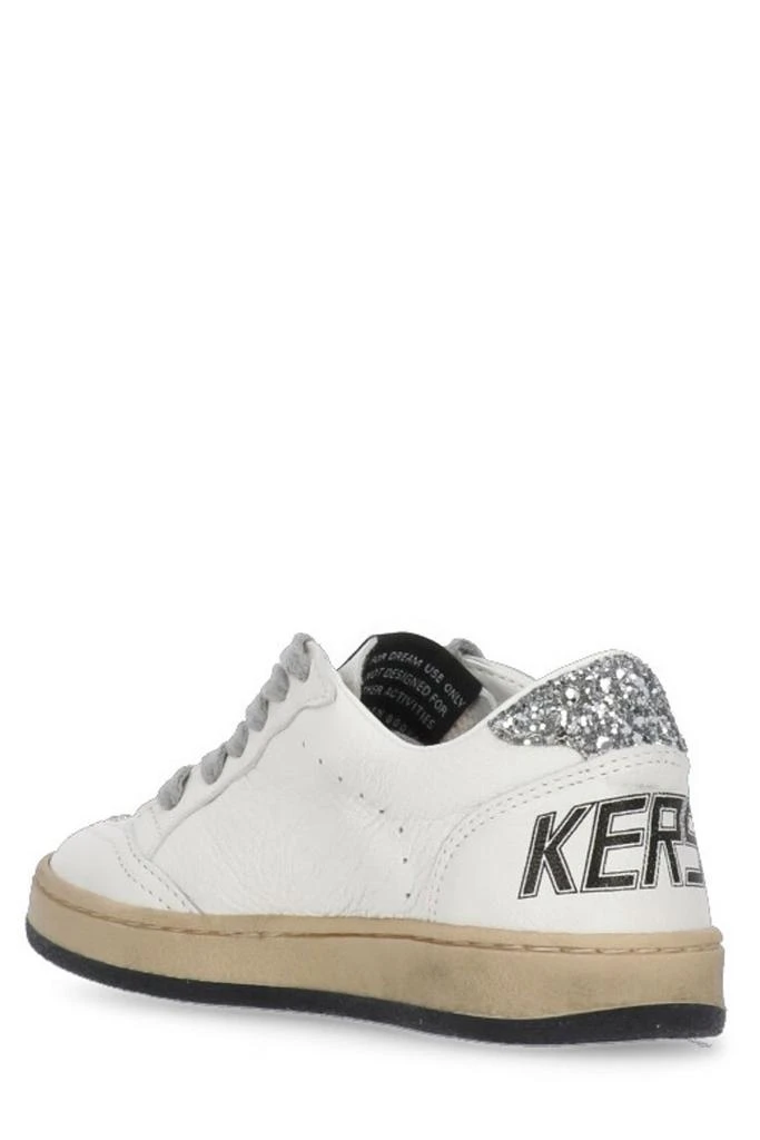 商品Golden Goose|Golden Goose Kids Ball Star Round Toe Sneakers,价格¥1138,第3张图片详细描述