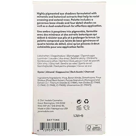 商品Jane Iredale|Jane Iredale Eye Shadow Kit, Daytime,价格¥277,第4张图片详细描述