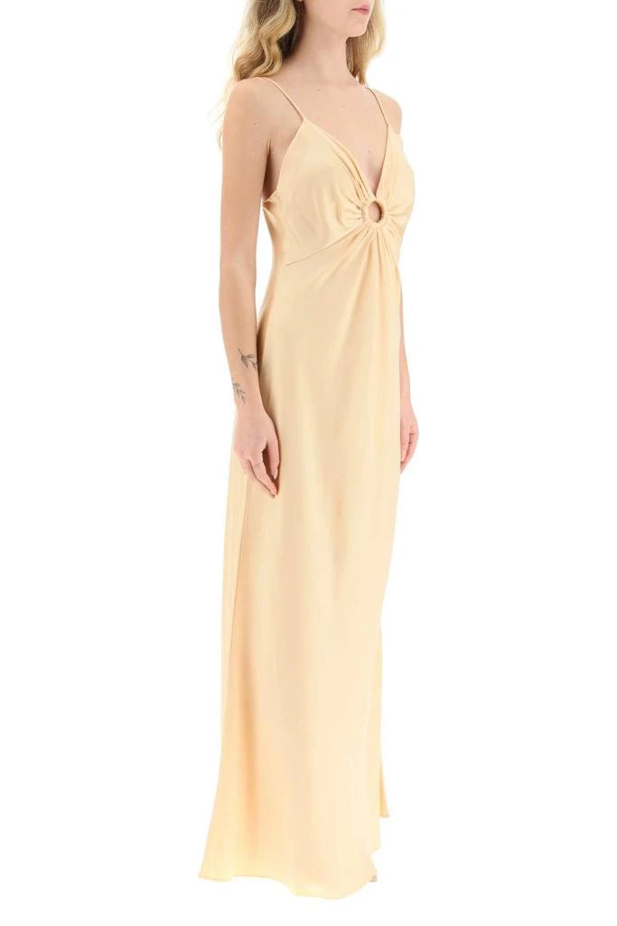 商品Stella McCartney|SATIN SLIP DRESS WITH CUT-OUT RING DETAIL,价格¥3767,第3张图片详细描述
