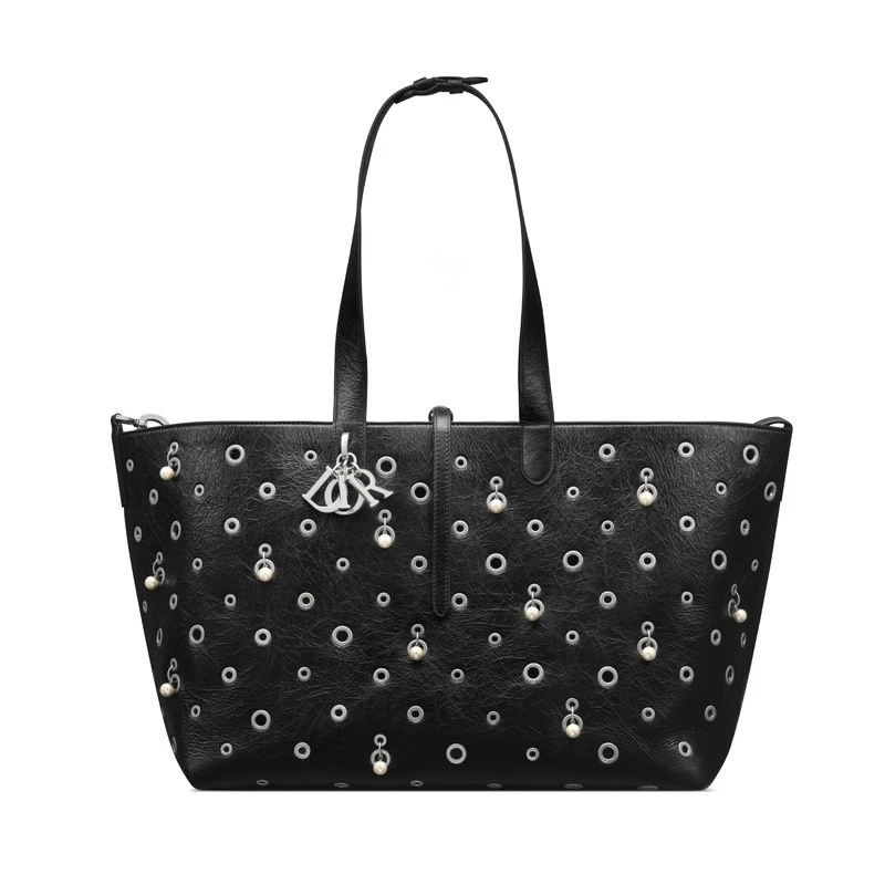 Dior 迪奥 Toujours系列女士黑色牛皮手提包 商品