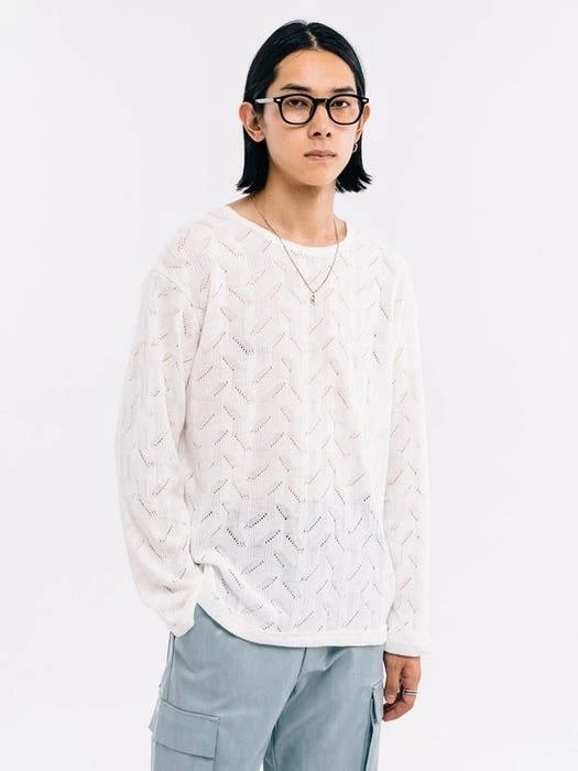 商品VASTIC|Comb Pattern Knit,价格¥446,第2张图片详细描述