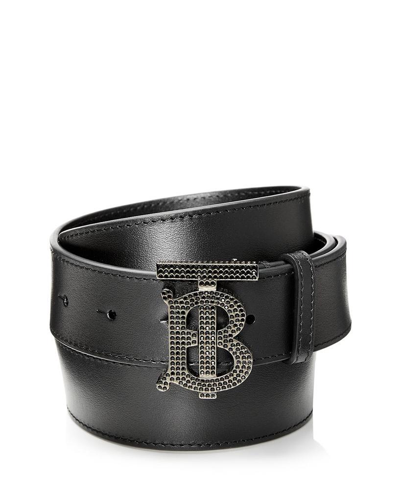 商品Burberry|Men's Plaque Crystal Belt,价格¥4858,第1张图片
