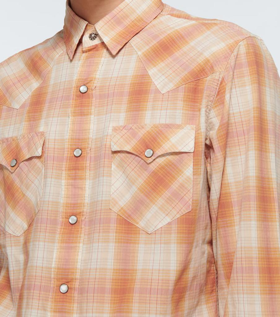 商品RRL|格纹长袖棉质衬衫,价格¥1139,第7张图片详细描述