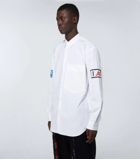 商品Comme des Garcons|印花棉质府绸衬衫,价格¥2841,第3张图片详细描述