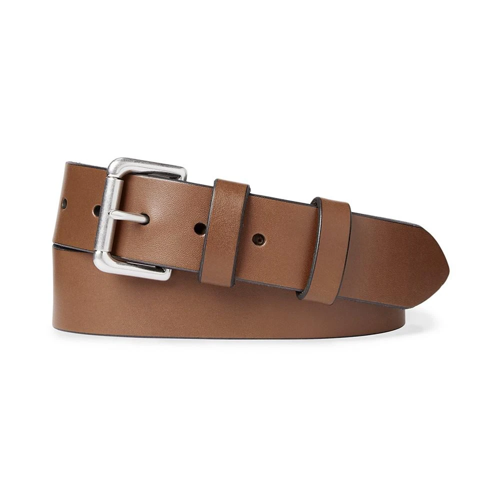 商品Ralph Lauren|Men's Leather Roller-Buckle Belt,价格¥268,第1张图片