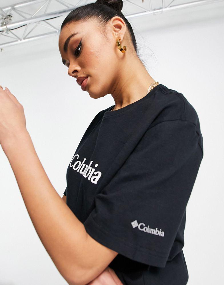 Columbia CSC basic logo t-shirt in black商品第3张图片规格展示