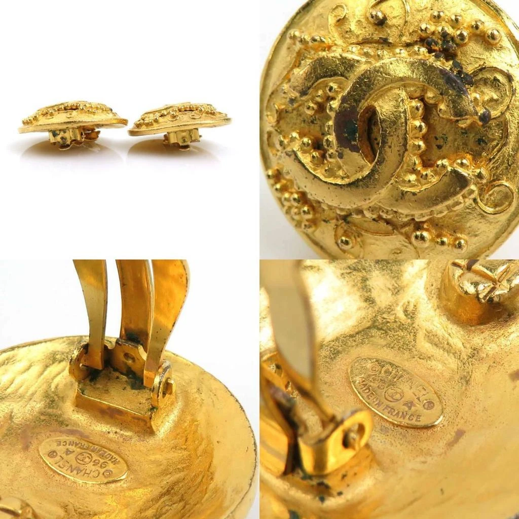 商品[二手商品] Chanel|Metal Clip Earrings (Pre-Owned),价格¥4856,第5张图片详细描述