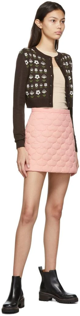 商品Sandy Liang|Pink Ore Miniskirt,价格¥1370,第4张图片详细描述