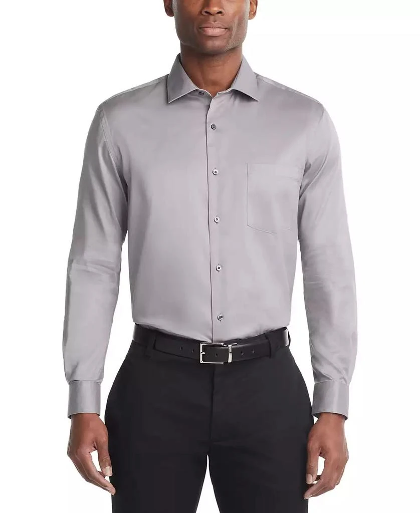 商品Van Heusen|Men's Stain Shield Regular Fit Dress Shirt,价格¥169,第1张图片