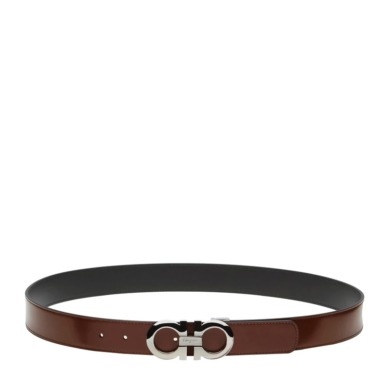 SALVATORE FERRAGAMO 棕色男士腰带 675542-746520 商品