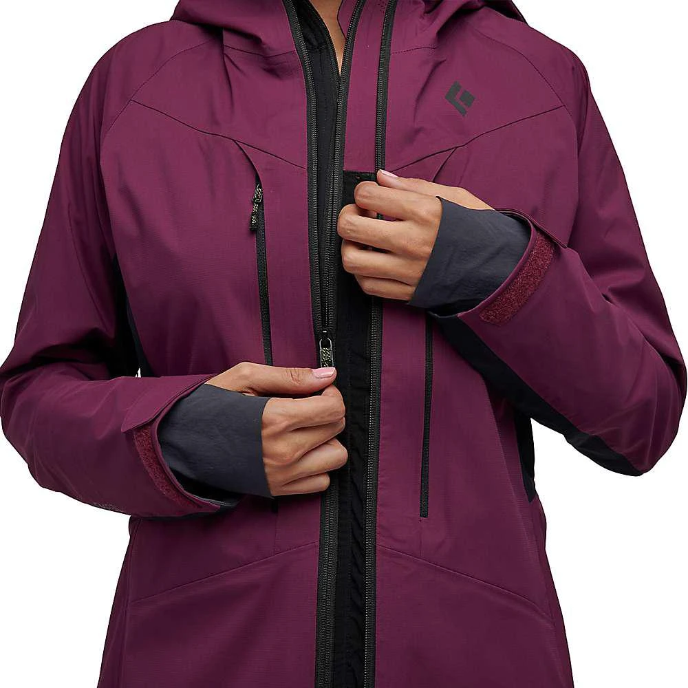 商品Black Diamond|Women's Dawn Patrol Hybrid Shell Jacket,价格¥1331,第3张图片详细描述