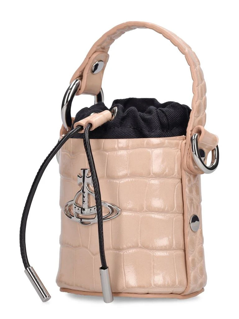 商品Vivienne Westwood|Mi Daisy Croc Embossed Top Handle Bag,价格¥3557,第2张图片详细描述