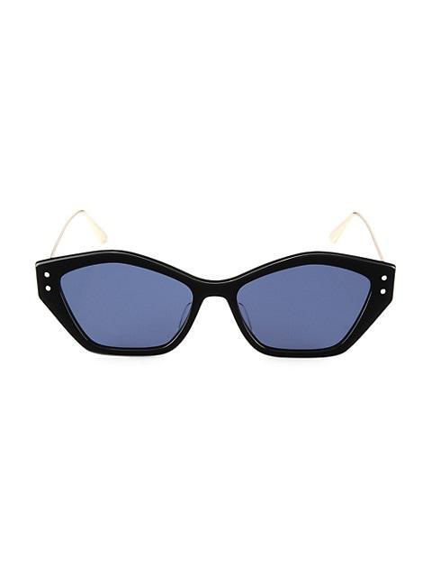 商品Dior|Miss Dior 56MM Geometric Sunglasses,价格¥3249,第1张图片
