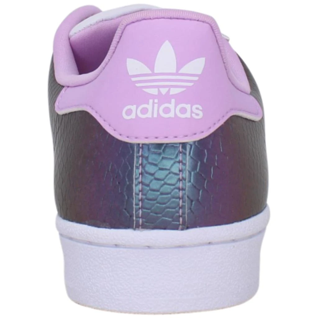 商品Adidas|Adidas Superstar FTWWHT/CLELIL/FTWWHT  B37184 Grade-School,价格¥242,第3张图片详细描述