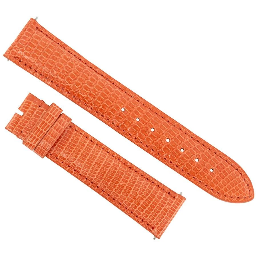 商品Hadley Roma|20 MM Shiny Orange Lizard Leather Strap,价格¥264,第1张图片