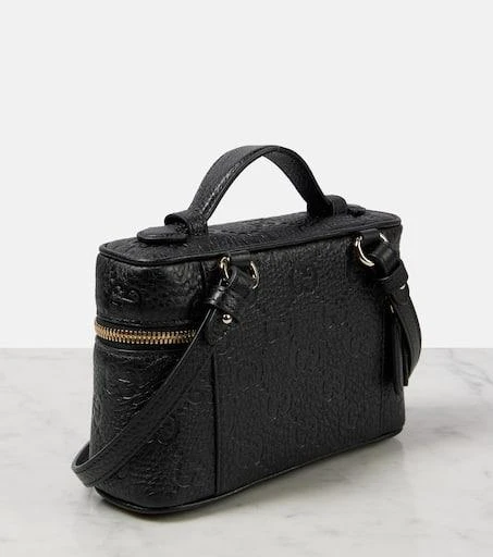 商品Gucci|GG迷你压花皮革托特包,价格¥15951,第4张图片详细描述