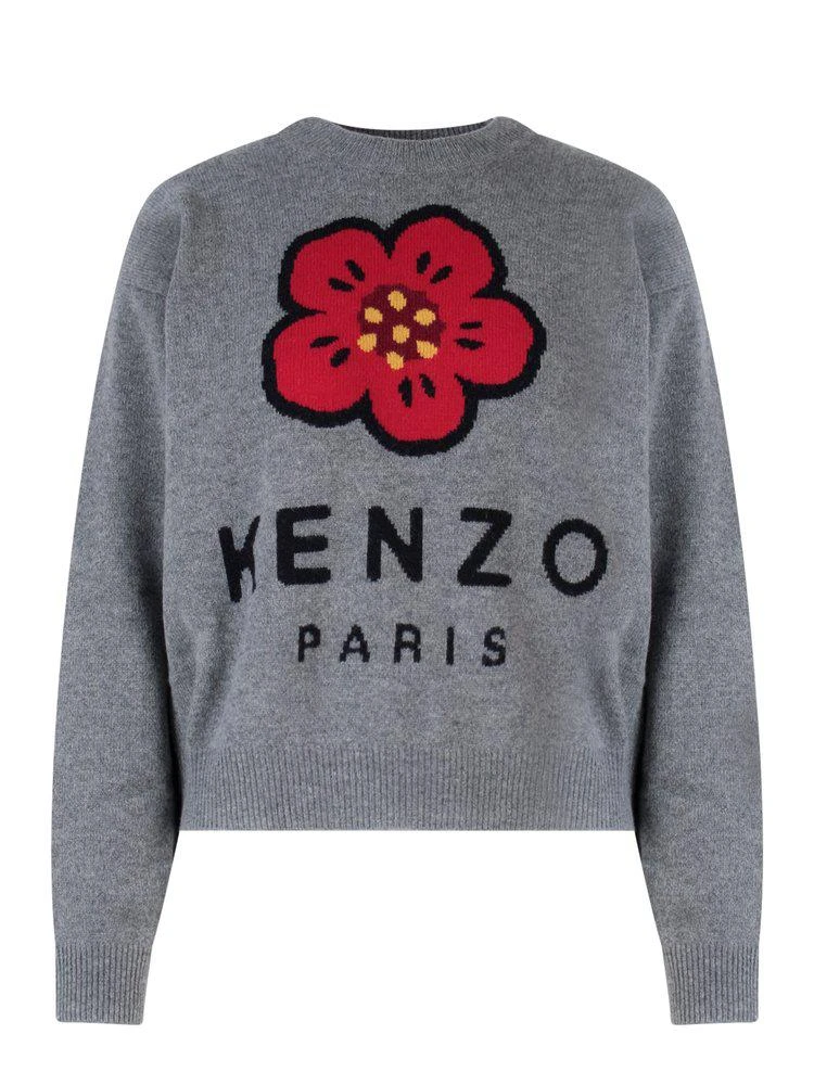 商品Kenzo|Kenzo Boke Flower Crewneck Knitted Jumper,价格¥2101,第1张图片