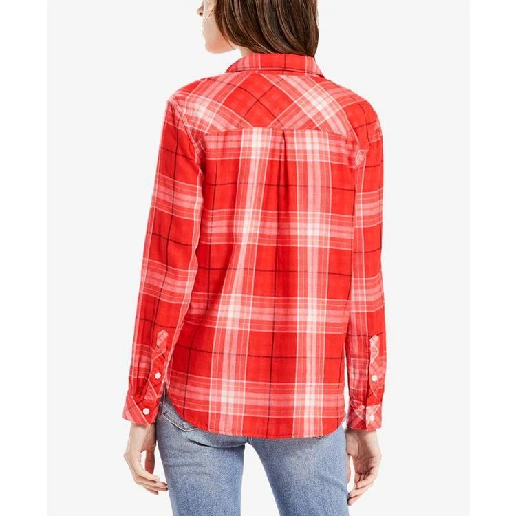 商品Levi's|® Good Workwear Cotton Plaid Boyfriend Shirt,价格¥225,第2张图片详细描述