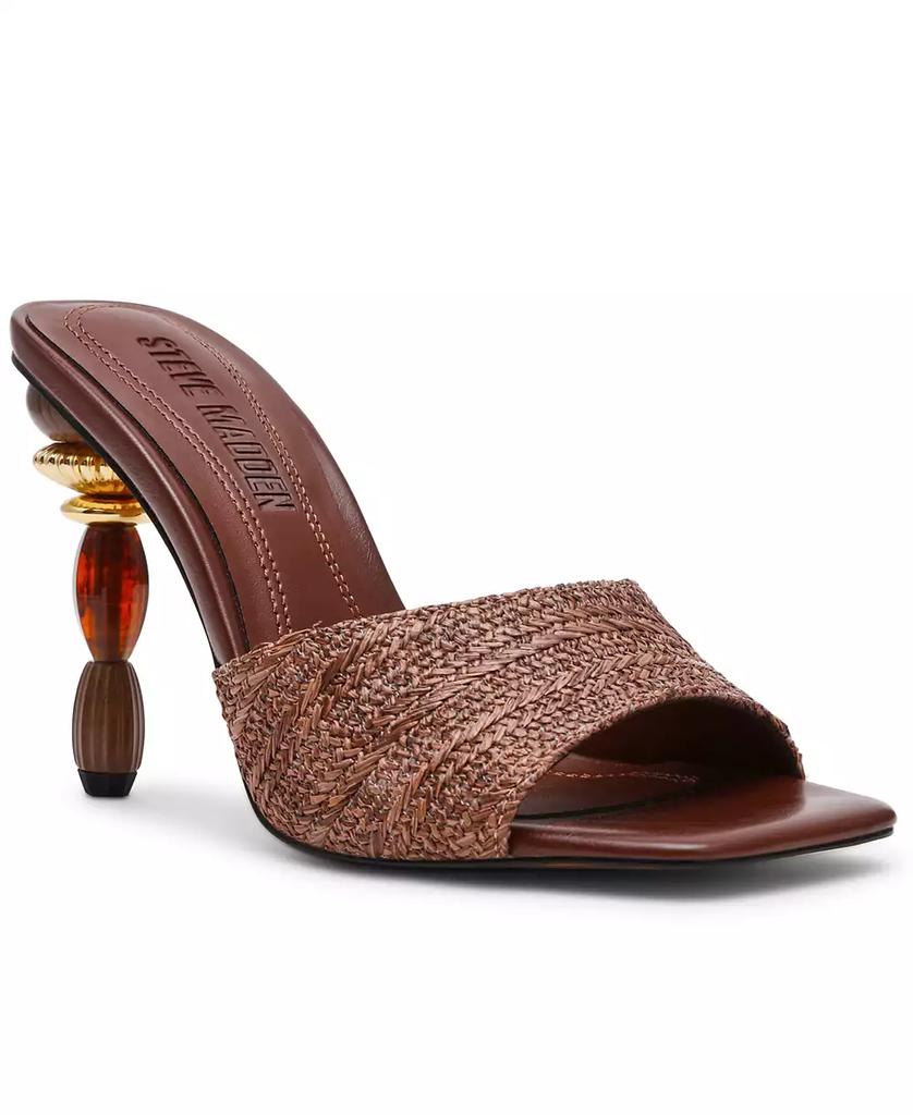 Sandali eleganti da donna Sia con tacco alto e punta quadrata image 2