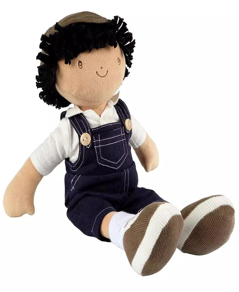 商品Bonikka|Tikiri Toys Joe Fabric Boy Baby Doll in Dungaree and Cap,价格¥269,第5张图片详细描述