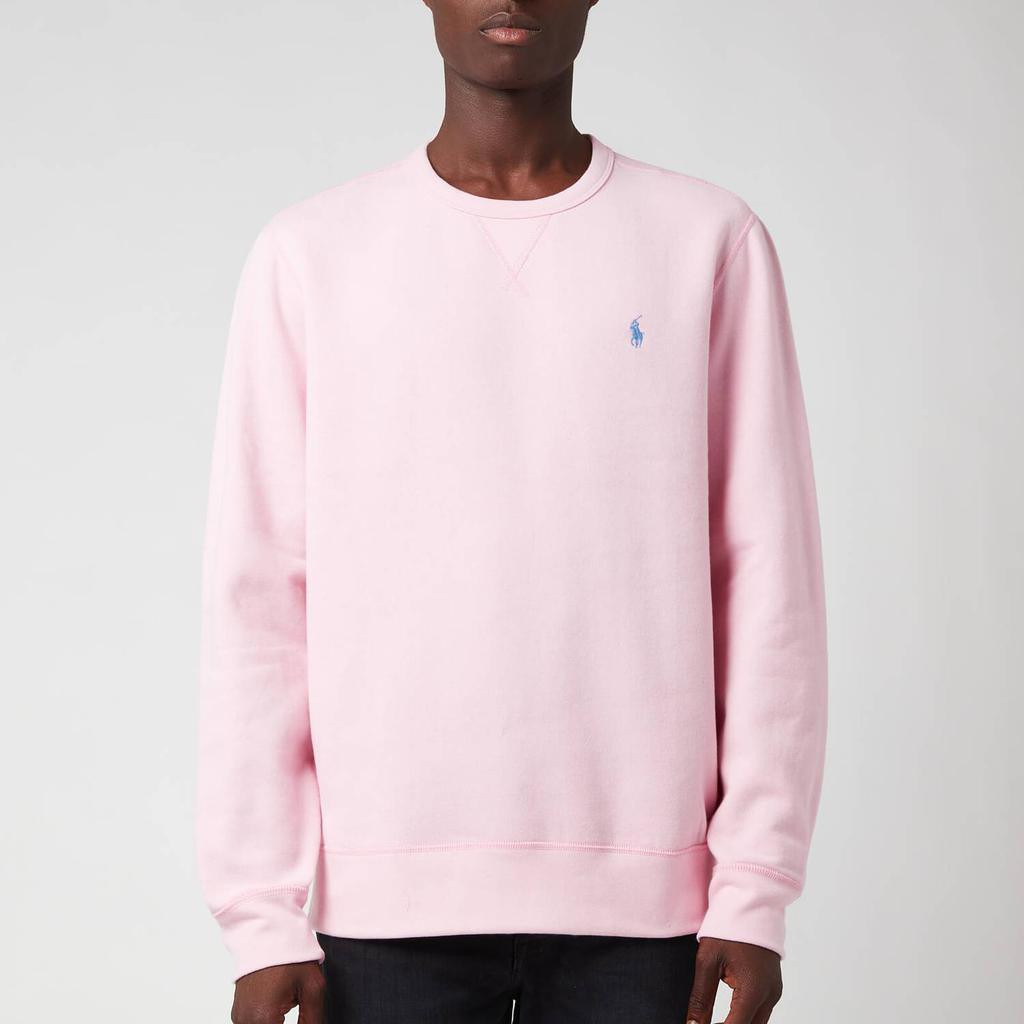 商品Ralph Lauren|Polo Ralph Lauren Men's The Cabin Fleece Sweatshirt - Carmel Pink,价格¥1189,第1张图片
