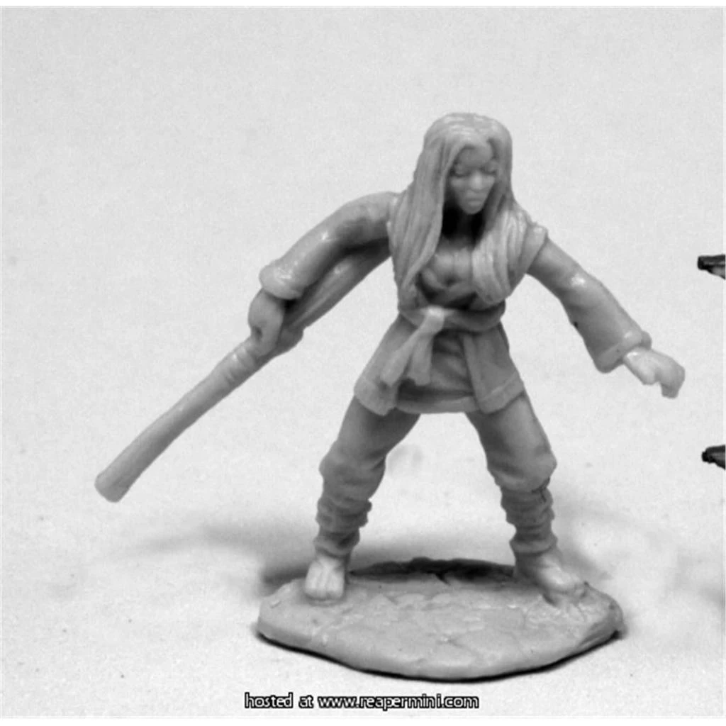 商品Reaper Miniatures|25mm Scale Xiao Liu, Female Monk - James Van Schaik,价格¥101,第1张图片