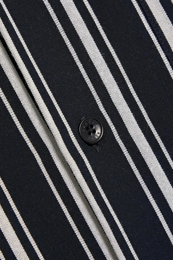 商品Sandro|Striped twill shirt,价格¥354,第4张图片详细描述