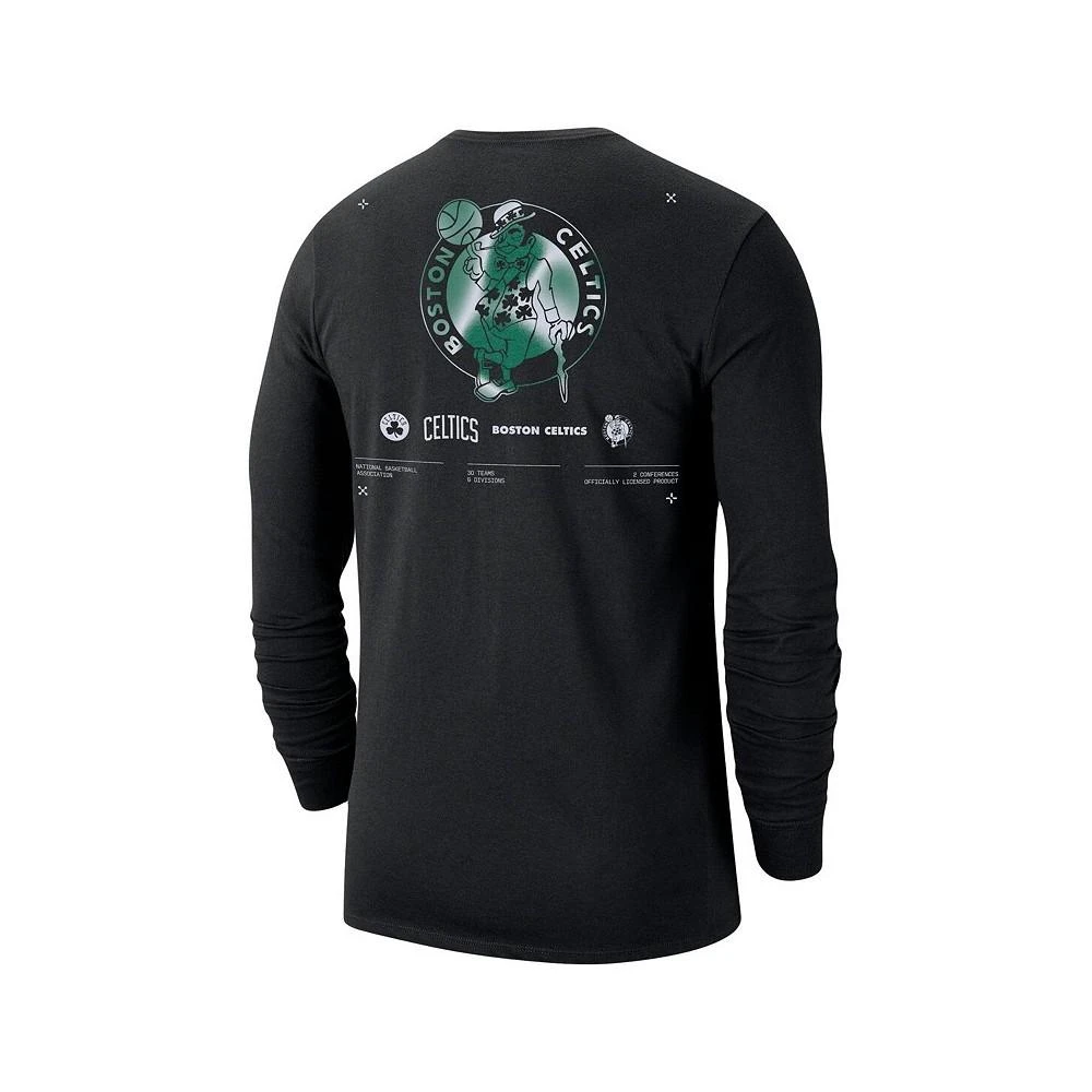 商品NIKE|Men's Black Boston Celtics Essential Air Traffic Control Long Sleeve T-shirt,价格¥313,第2张图片详细描述