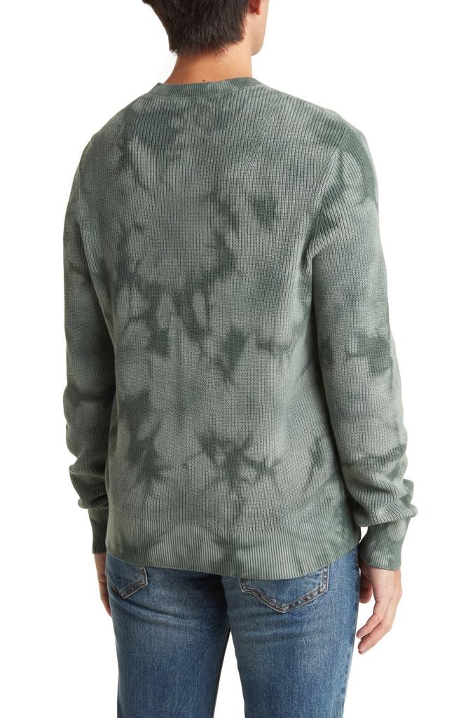Dexter Tie Dye Organic Cotton Crewneck Sweater商品第2张图片规格展示