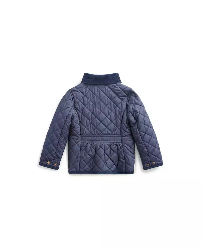 Toddler and Little Girls Quilted Water-Repellent Barn Jacket 商品