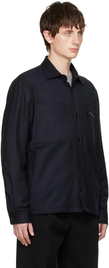 商品Zegna|Navy Padded Jacket,价格¥5803,第2张图片详细描述