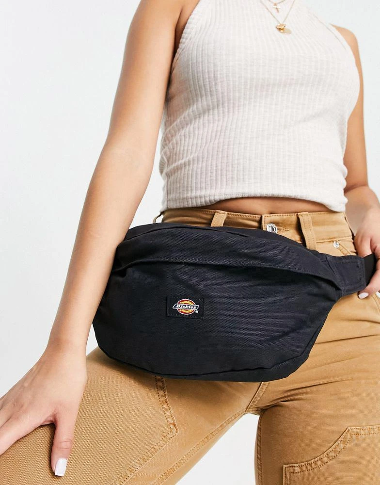 商品DICKIES|Dickies Duck Canvas bum bag in black,价格¥302,第1张图片