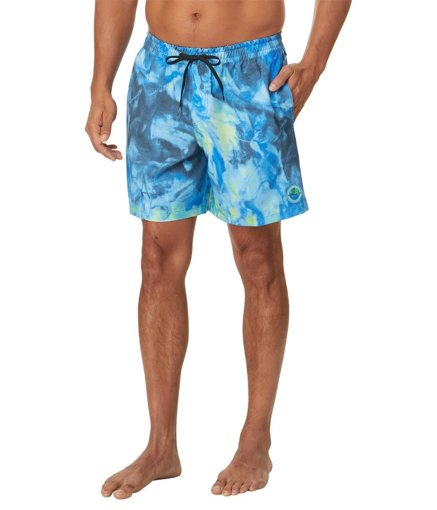 商品Quiksilver|Oceanmade Mix Stretch 17" Volley,价格¥419,第1张图片