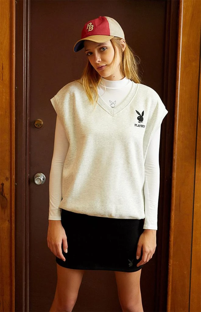 商品Playboy|By PacSun Fleece Vest,价格¥296,第1张图片