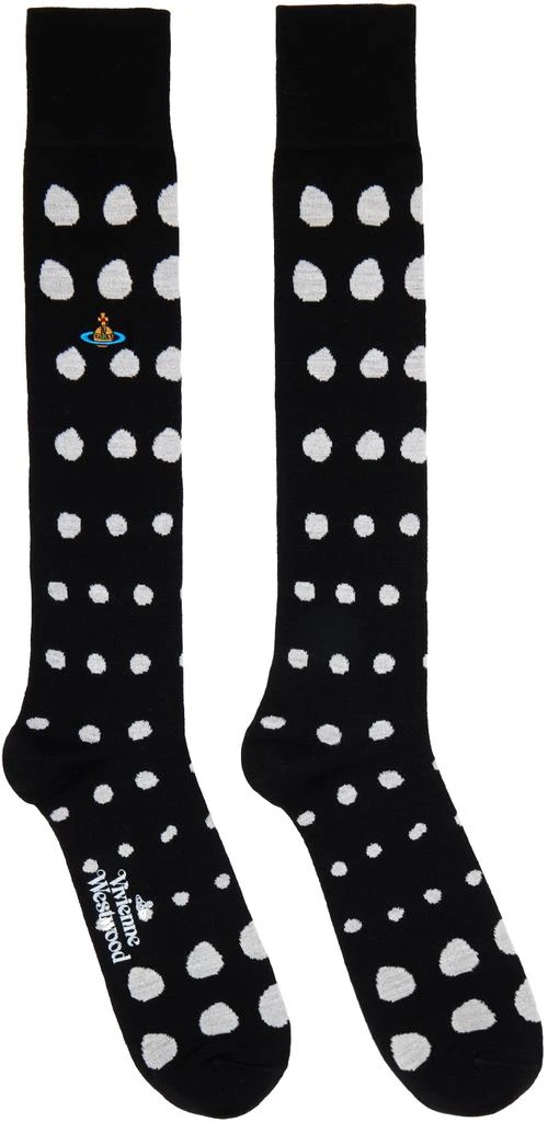 商品Vivienne Westwood|Black Dots Socks,价格¥457,第1张图片