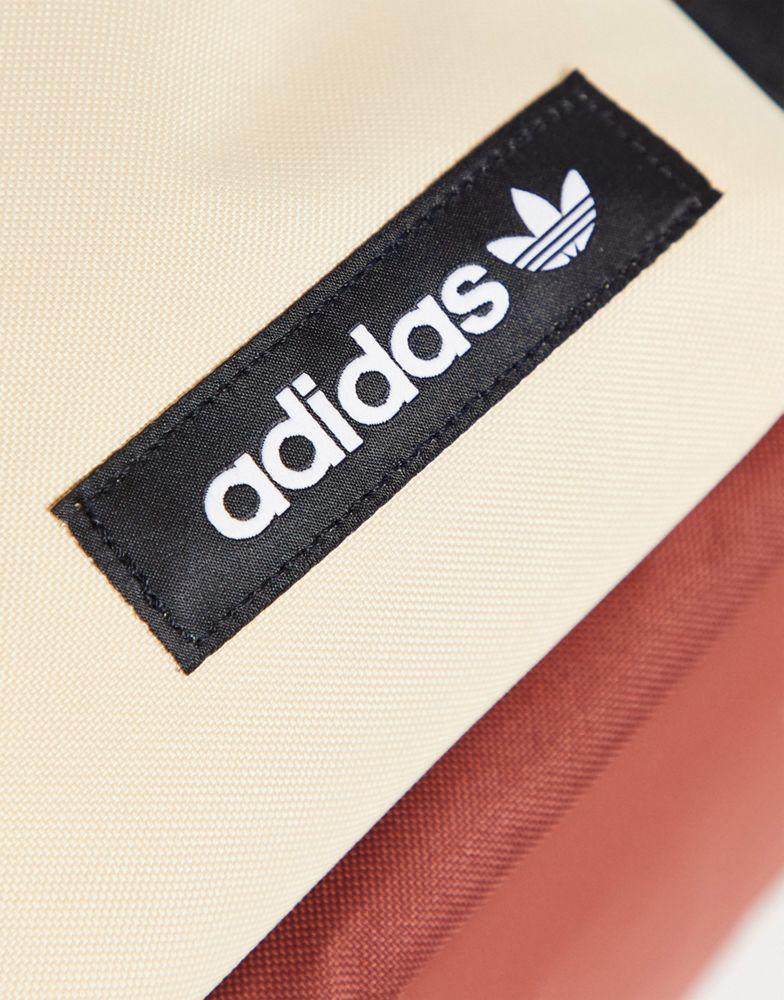 商品Adidas|adidas Originals sport Modular backpack in brown,价格¥141,第5张图片详细描述