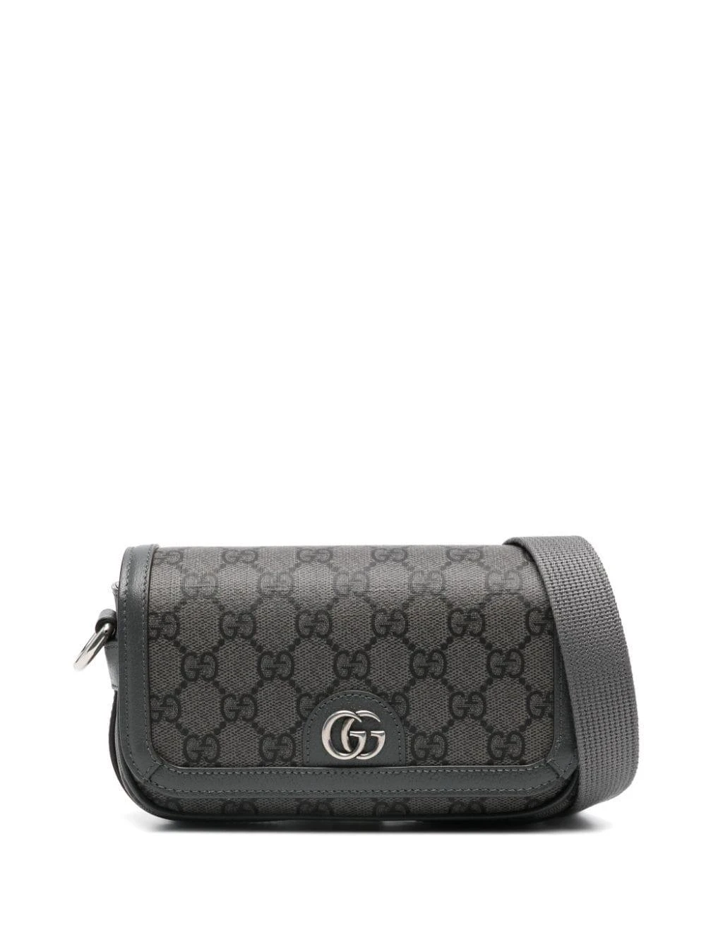 商品Gucci|Gucci 男士斜挎包 7954662ZGMN1244 黑色,价格¥9264,第1张图片