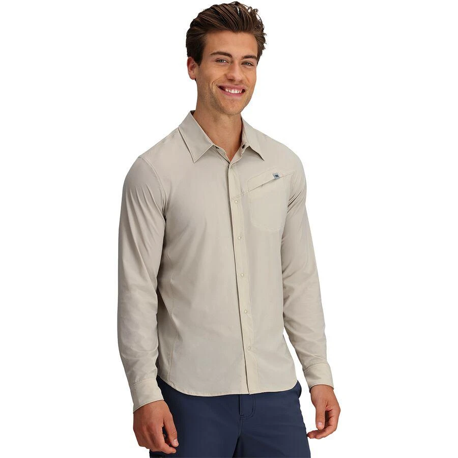 商品Outdoor Research|Astroman Long-Sleeve Sun Shirt - Men's,价格¥351,第1张图片