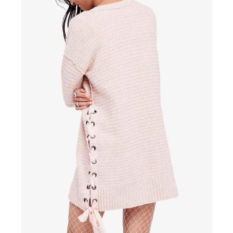商品Free People|Heart It Lace-Up Sweater,价格¥332,第4张图片详细描述
