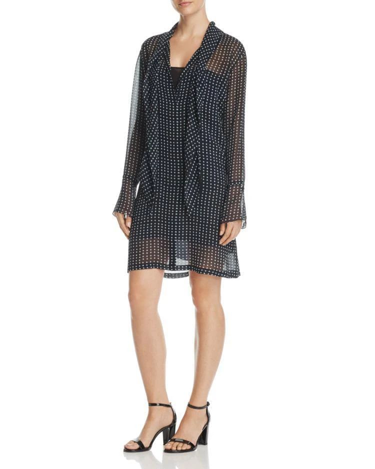 商品Theory|Theory Tie-Neck Dot Dress,价格¥1793,第1张图片