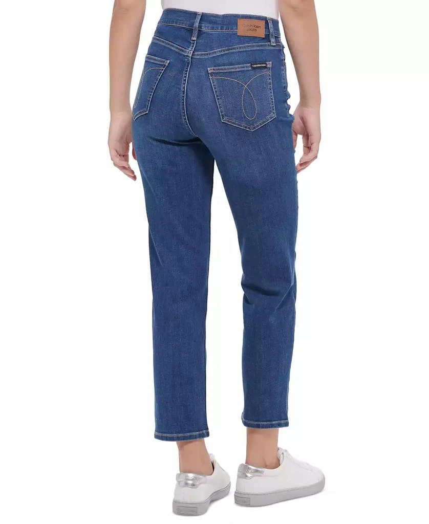 商品Calvin Klein|Hi Rise Slim Whisper Soft  27" Jeans,价格¥164,第2张图片详细描述