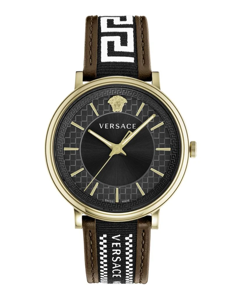 商品Versace|V-Circle Strap Watch,价格¥2273,第1张图片