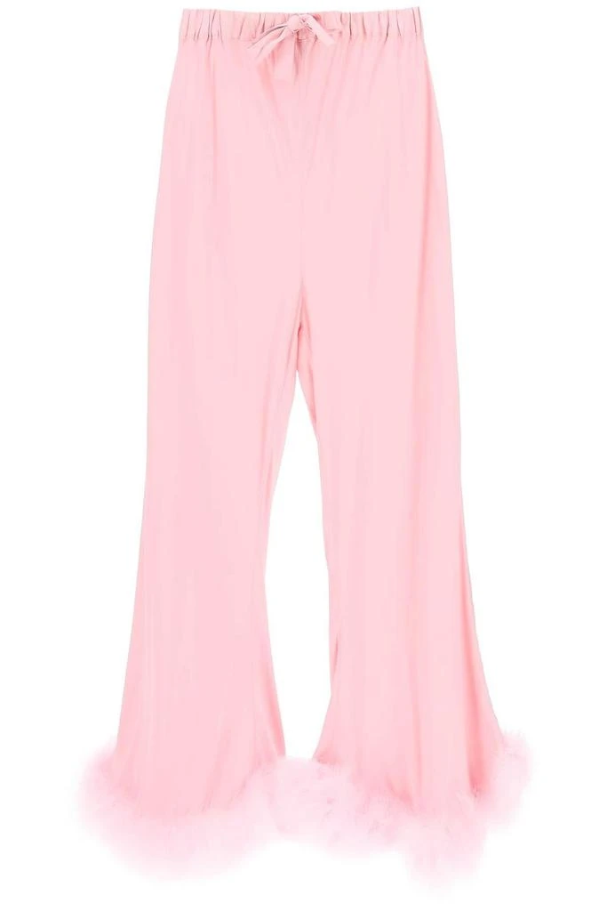 商品Sleeper|'BOUDOIR' PAJAMA PANTS WITH FEATHERS,价格¥652,第1张图片