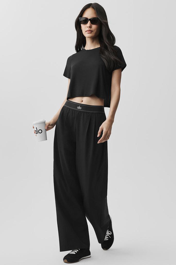 Alo Suit Up Trouser (Regular) - Olive Tree - Leggings - Free