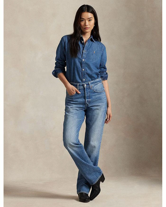 商品Ralph Lauren|女式 牛仔纽扣衬衫,价格¥1229,第4张图片详细描述