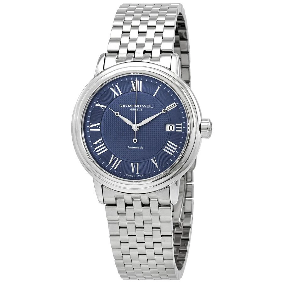 商品Raymond Weil|Maestro Automatic Blue Dial Men's Watch 2837-ST-00508,价格¥3361,第1张图片