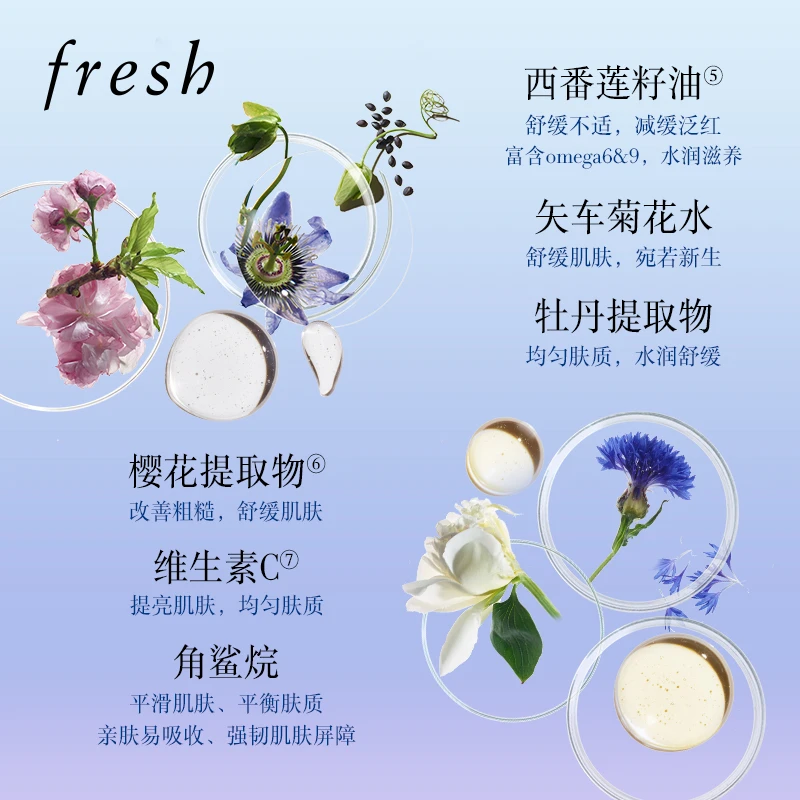 Fresh 馥蕾诗 花妍舒缓面膜 100ml 涂抹式 繁花面膜 均匀提亮 平滑肌肤 改善泛红 商品